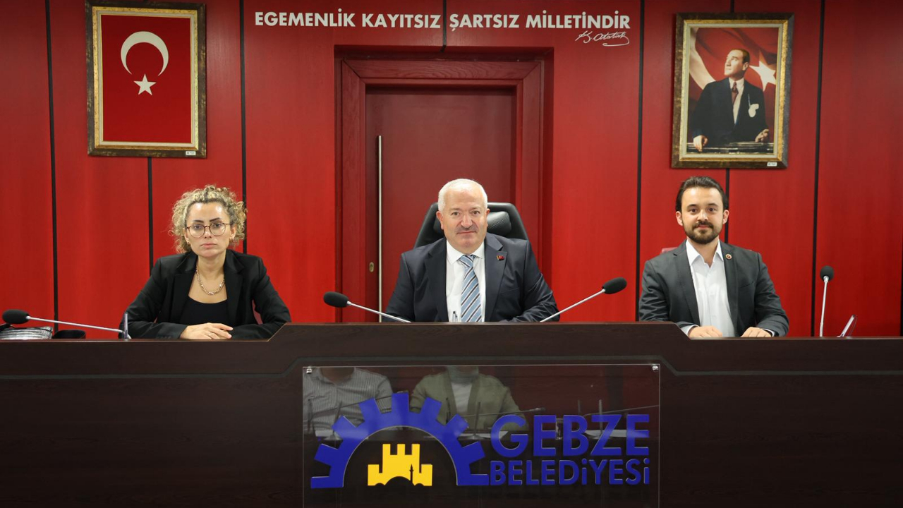 Gebze Belediyesi Eylül Ayı Meclisi Toplandı