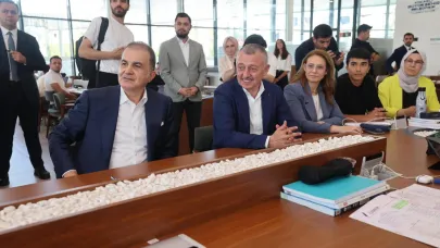 Ömer Çelik, Taze'ye gitti Milli İrade'yi çok beğendi