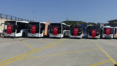 Gebze Belediyesi filosuna 33 adet yeni  araç katıldı