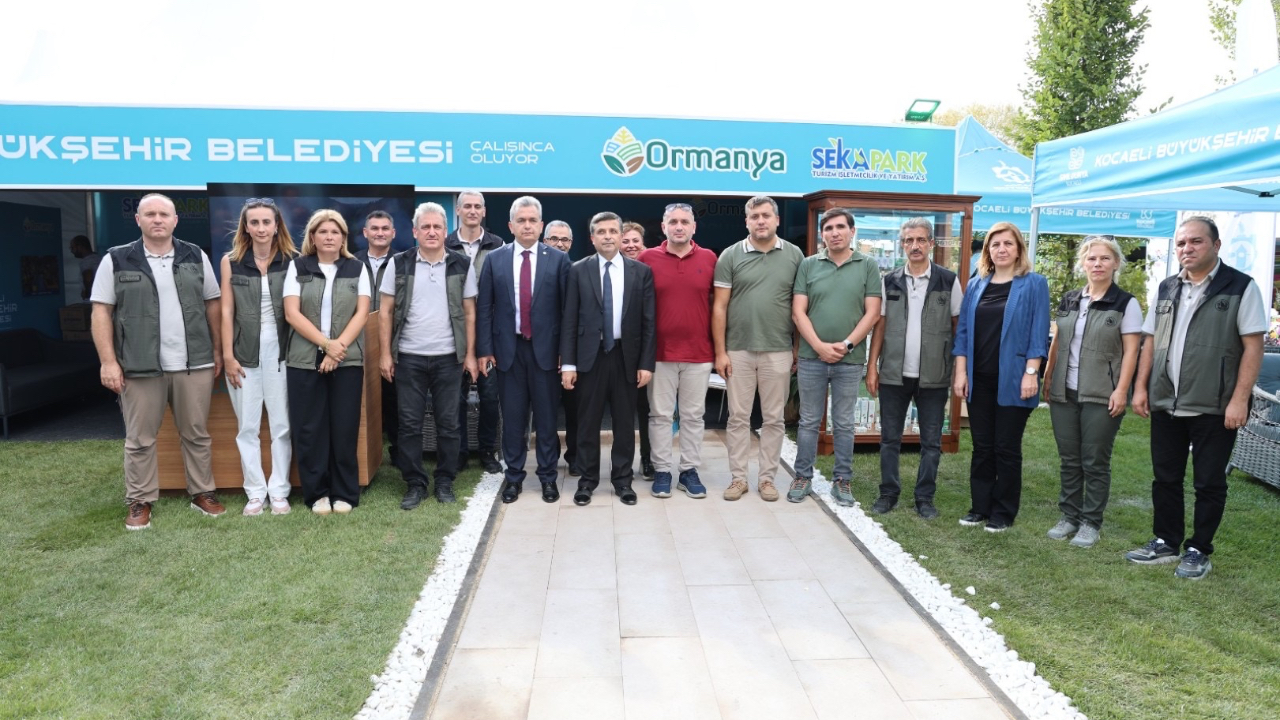 Yeşilin kalbinin attığı fuara Büyükşehir damgası