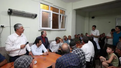 Başkan Ömeroğlu, Mimar Sinan Mahallesi’nde vatandaşlarla buluştu