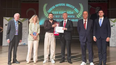GTÜ Öğrencisine Türk Fizik Derneği’nden Ödül