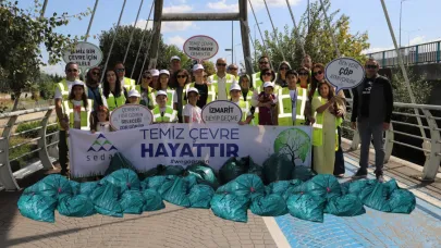 SEDAŞ Gönüllüleri Dünya Temizlik Günü’nde çevre içn bir araya geldi