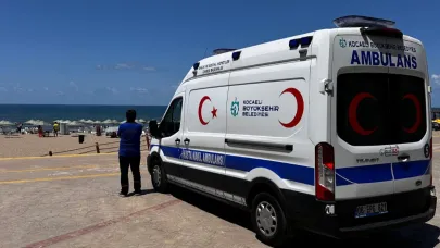 Nakil Ambulans sahillerdeki nöbetini tamamladı