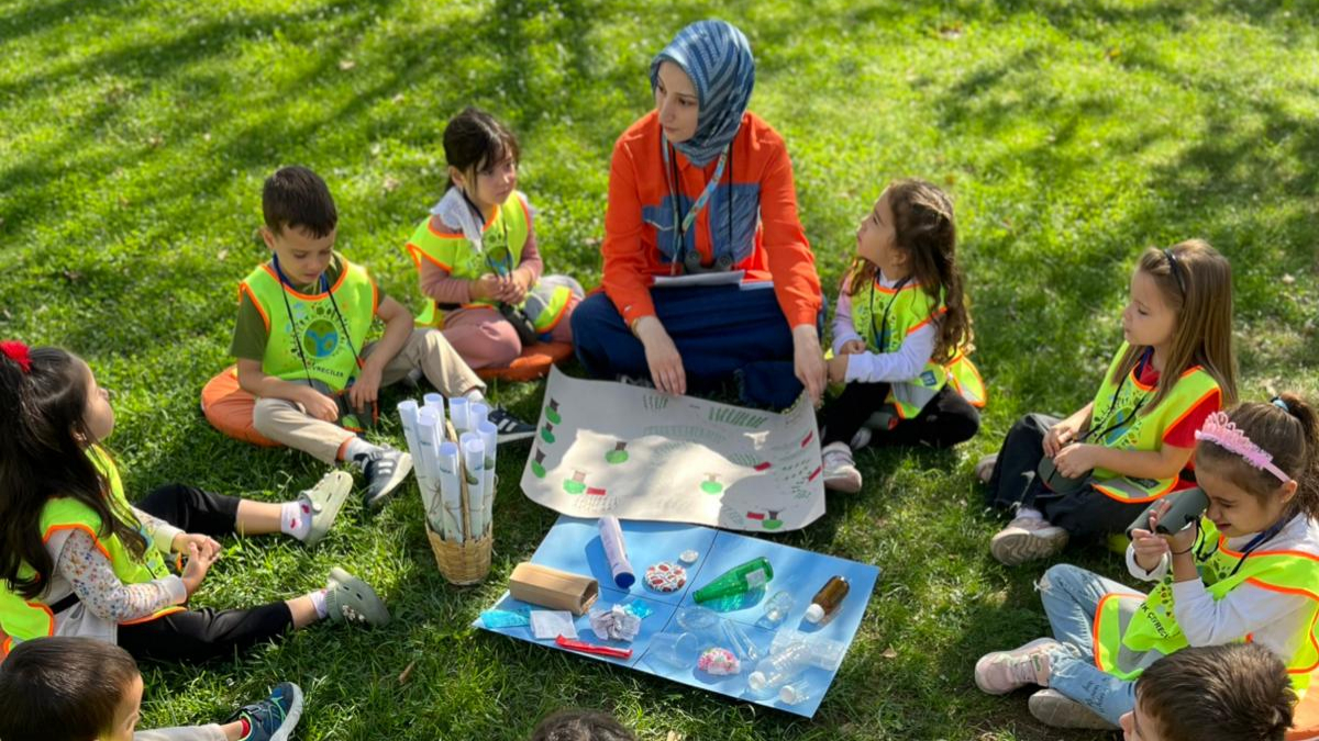 Oyunla öğrendiler, doğayla bağ kurdular