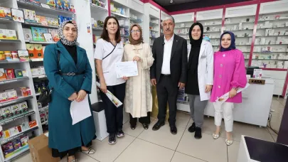 Başkan Ömeroğlu’ndan 'Eczacılar Günü' ziyareti