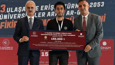 GTÜ Öğrencisi Ulaştırma ve Altyapı Bakanlığı’nın Yarışmasında Birinci Oldu