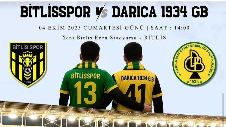 Darıca 1934 Gençlerbirliği, sezon açılışı için Bitlis'e gidiyor!