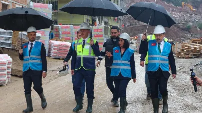 Sevilay Tuncer, Cedit Konutları’nı gezdi