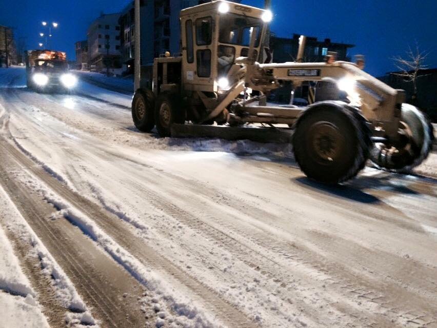 Darıca'da ekipler kar teyakkuzunda