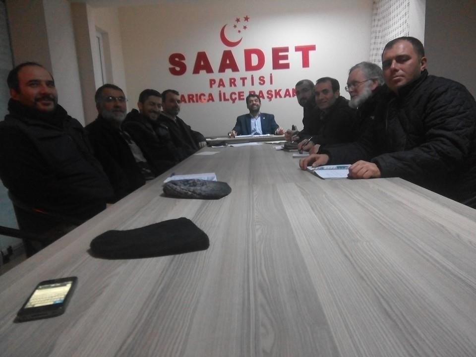 Saadet Darıca'da kongre zamanı