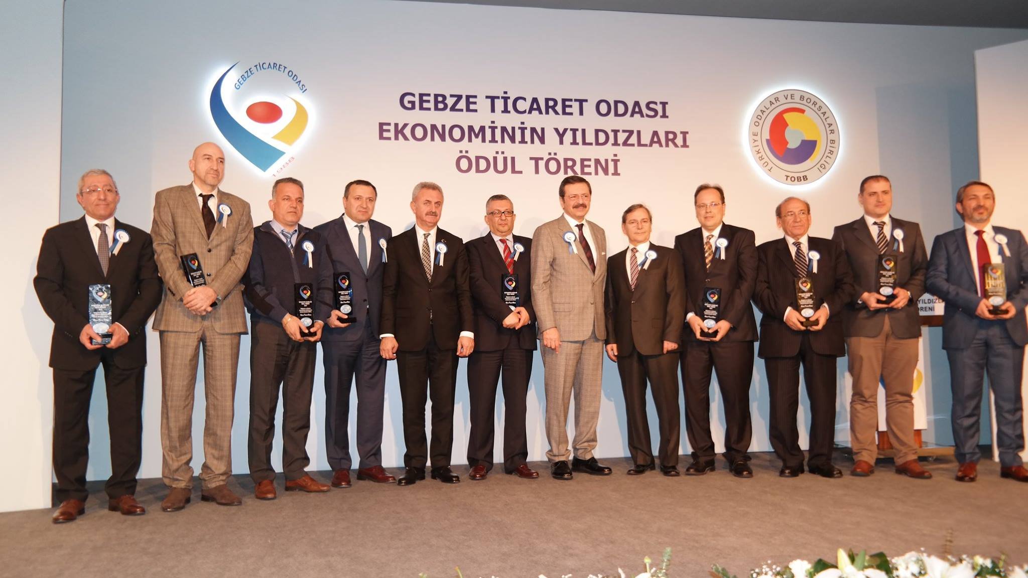 GTO'dan 140 firmaya plaket!