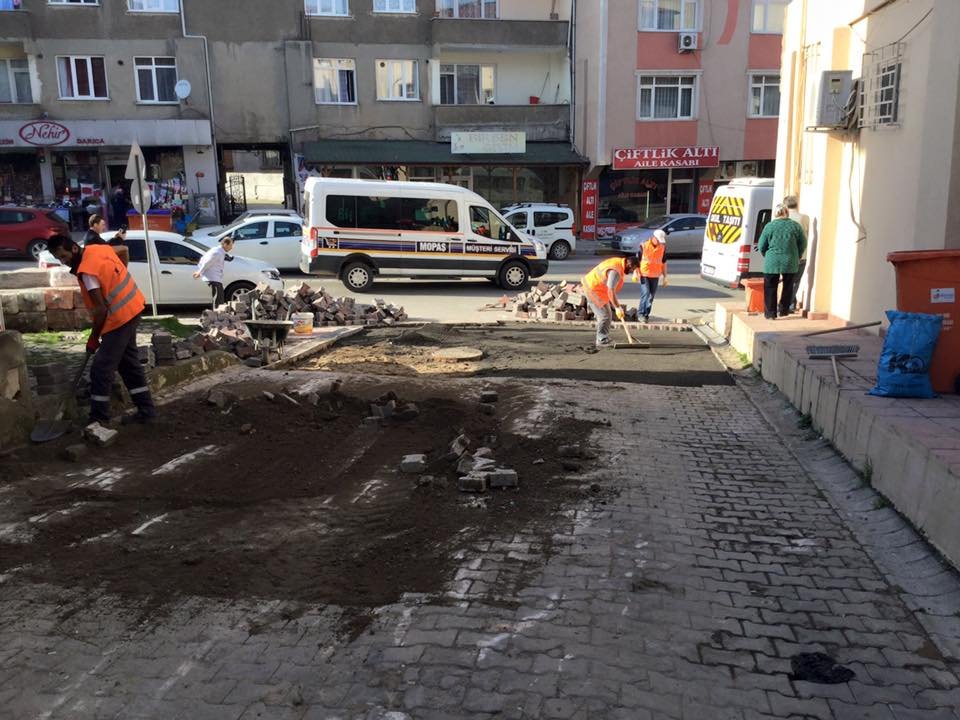 Darıca’da üst yapı çalışmaları devam ediyor