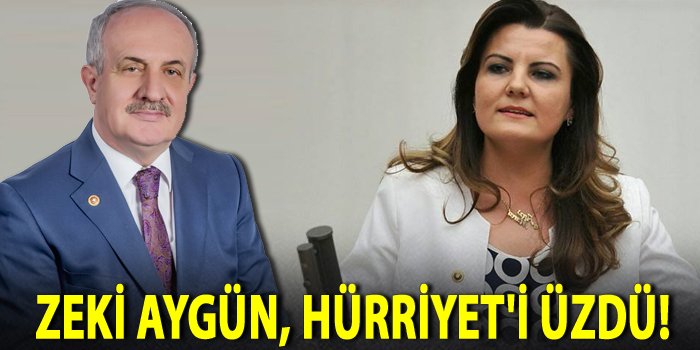 Hürriyet ve Aygün mecliste tartıştı!