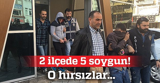 Darıca'daki ev hırsızları tutuklandı