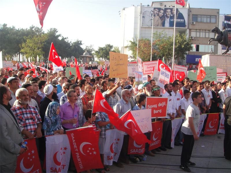 SP'nin Gebze mitingine büyük ilgi