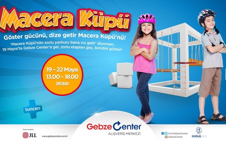 GEBZE CENTER'DAN ÇOCUKLARA "MACERA KÜPÜ"