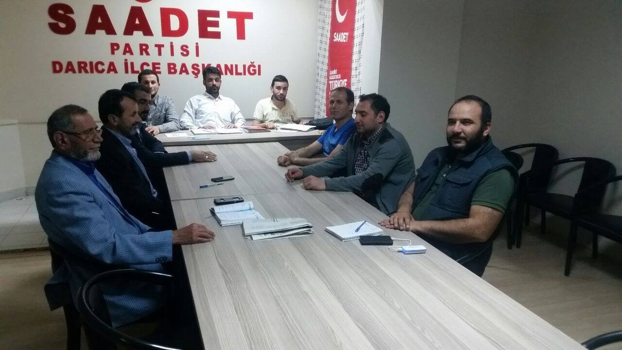 Saadet Darıca'da yatırımlar konuşuldu