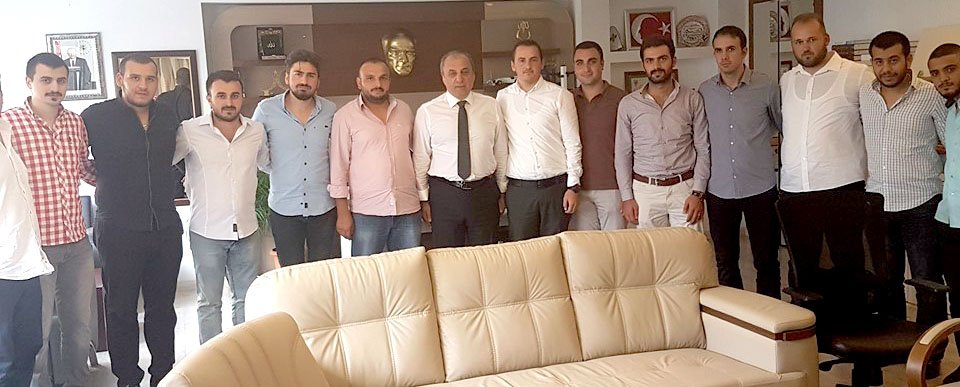 Ak Gençlik Darıca'dan, Kaymakam Karaman'a ziyaret