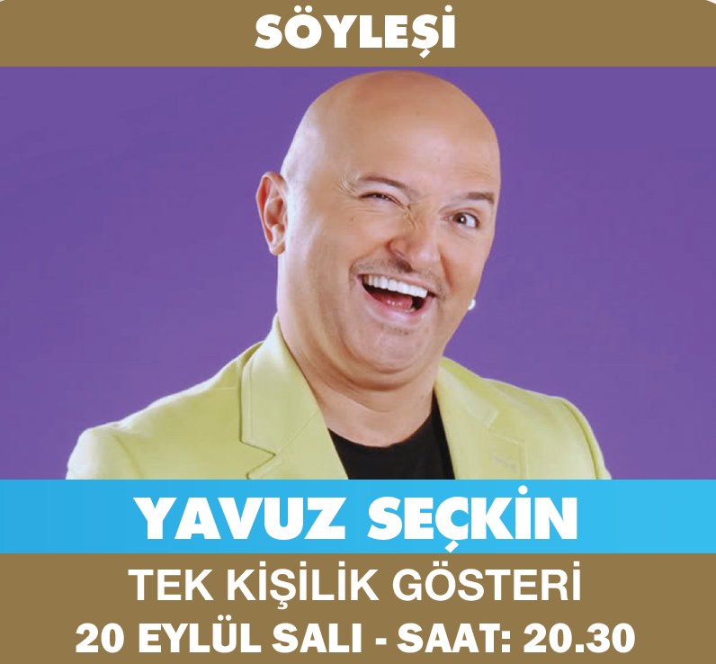 Yavuz Seçkin bir kez daha Darıca'ya geliyor