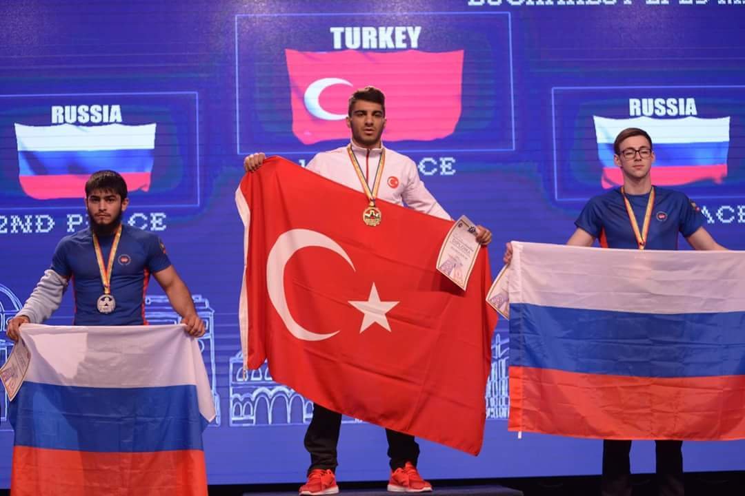 Darıcalı sporcu, Dünya Şampiyonası'nda