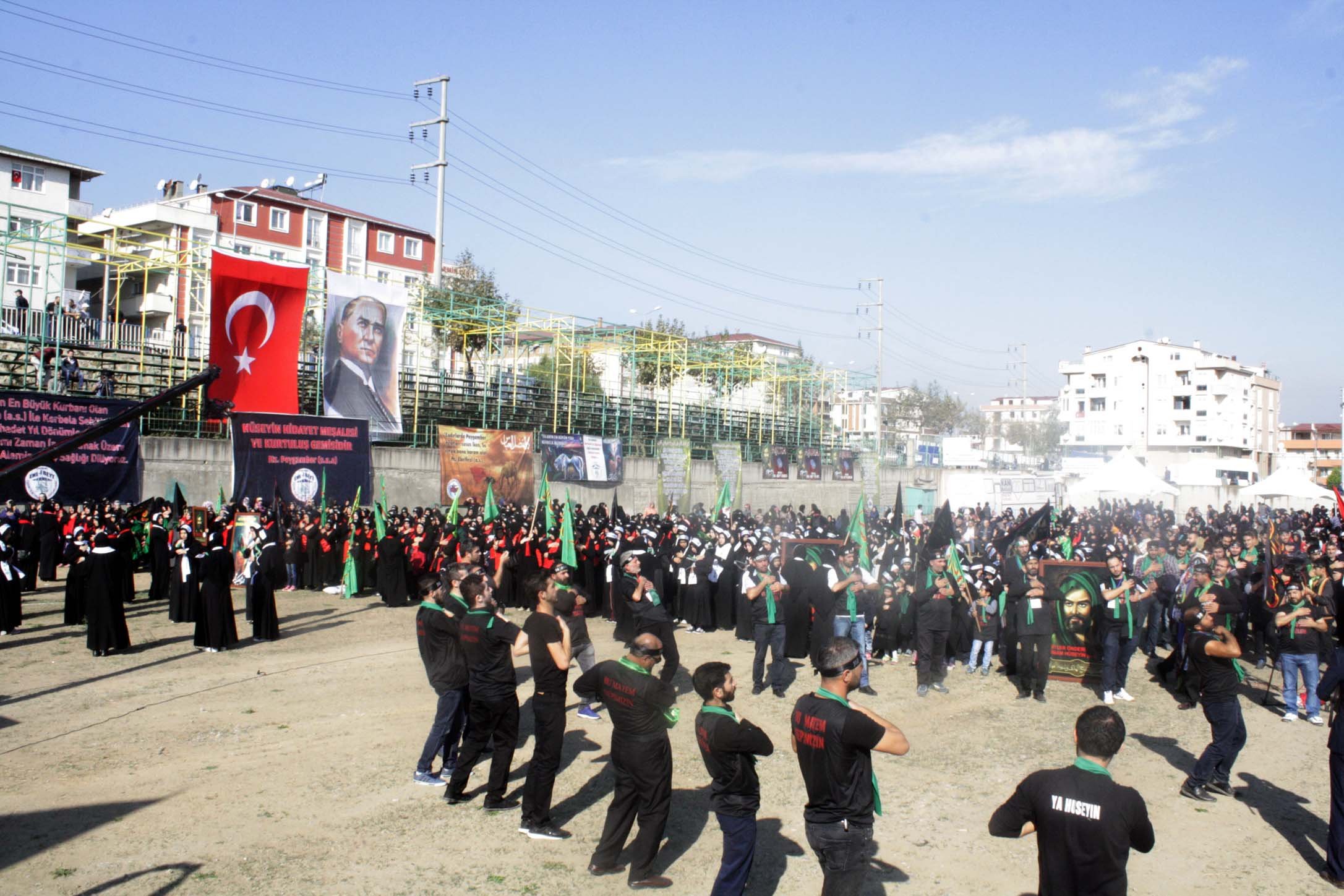 Darıca'da Aşura Matemi merasimi