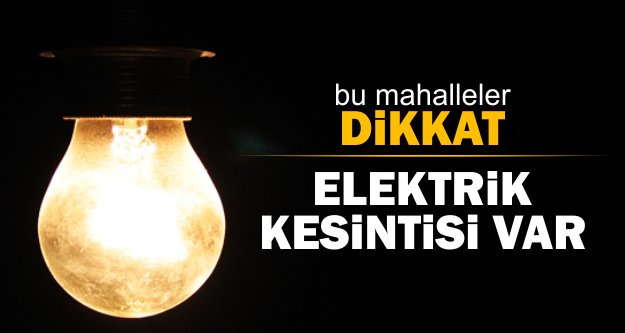 Darıca'da elektrik kesintisi olacak