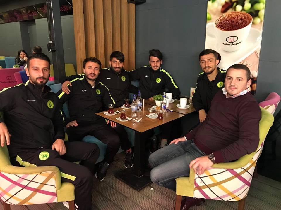 Şentürk, Darıca GB'li futbolcuları ağırladı