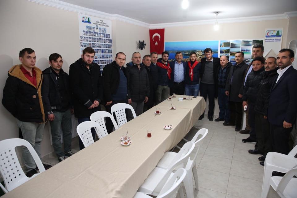 Karabacak, Darıcalı gençleri askere uğurladı