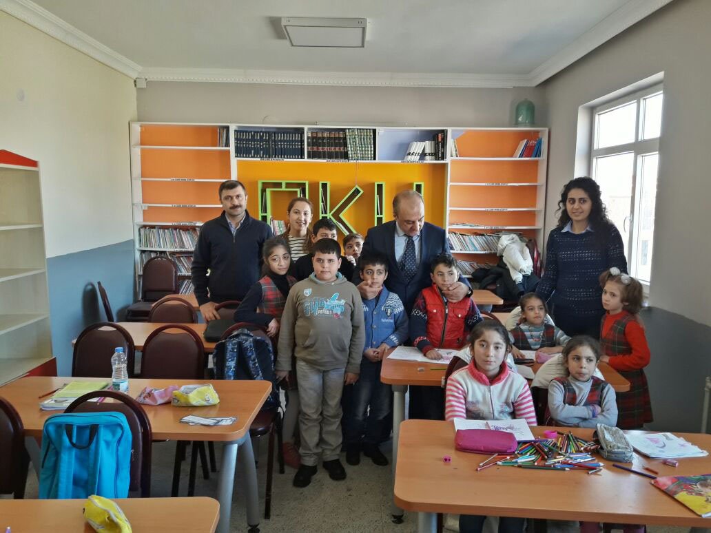 Kaymakamdan Suriyeli öğrencilere Türkçe uyarı