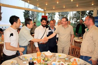 İSU personeli Darıca'da iftar açtı