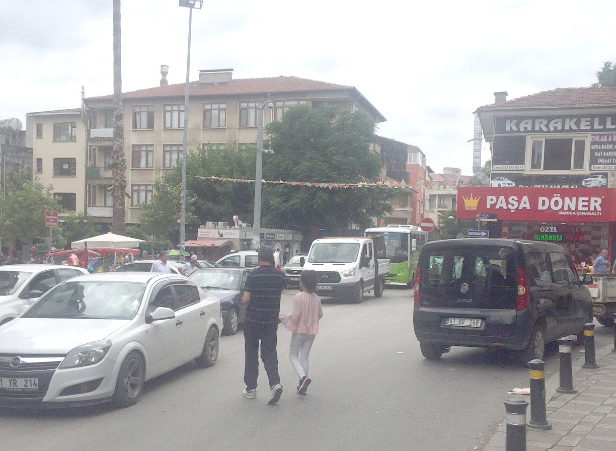 Darıca Merkez'de trafik karmaşası!