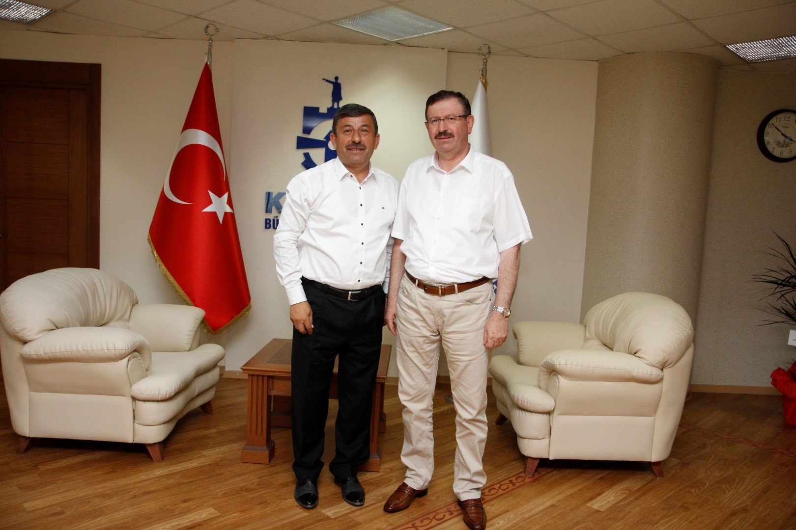 İlhan Bayram, Başkan Karabacak'ı konuk etti