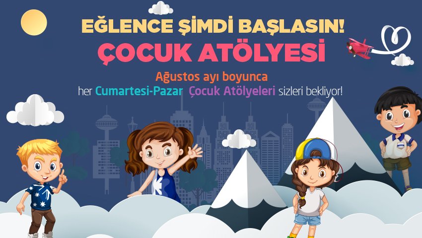 Gebze Center'dan Ağustos ayı etkinlikleri