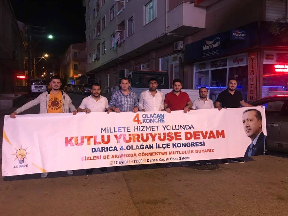 Ak Parti Darıca'da kongre telaşı