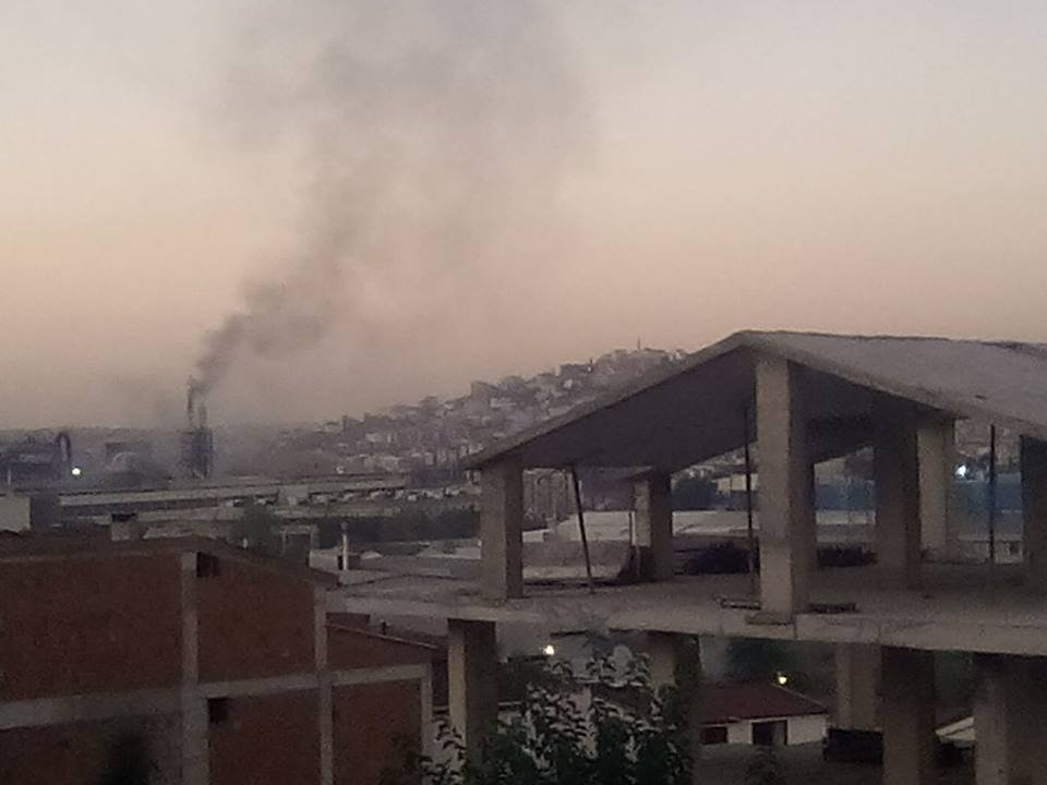 Kroman Çelik'in dumanı vatandaşları rahatsız ediyor
