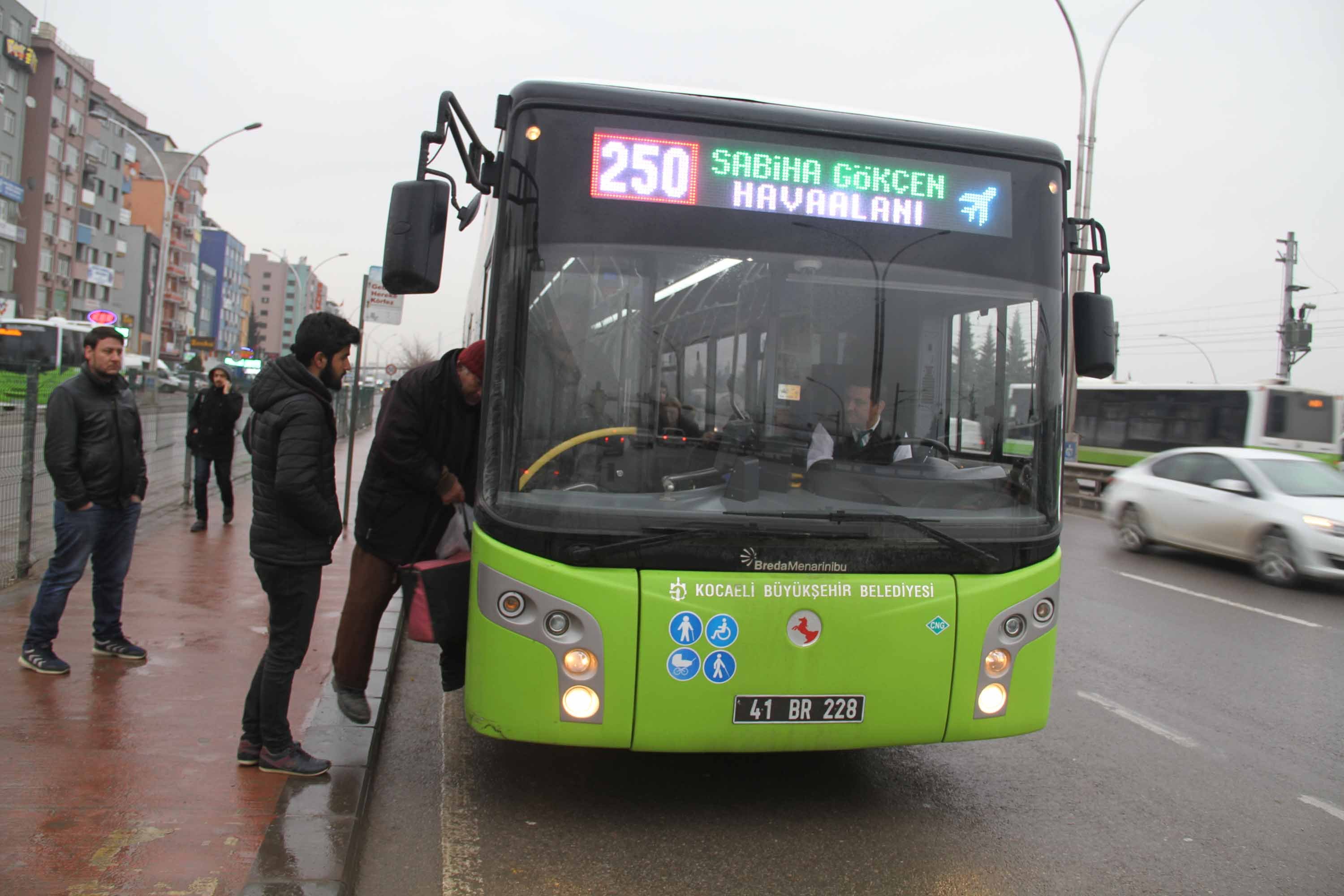 Gebze'den Sabiha Gökçen'e yeni hat; 250G