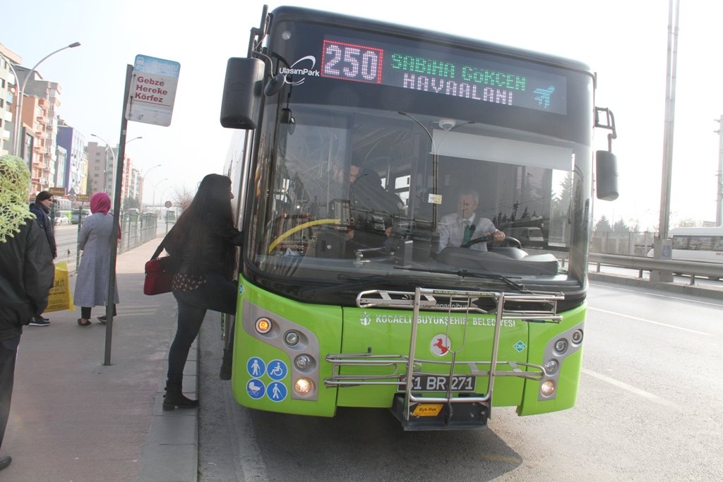 Gebze'de Sabiha Gökçen'e seferler bugün başlıyor