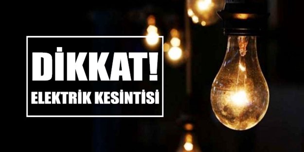 Dikkat! Darıca'da elektrik kesintisi olacak