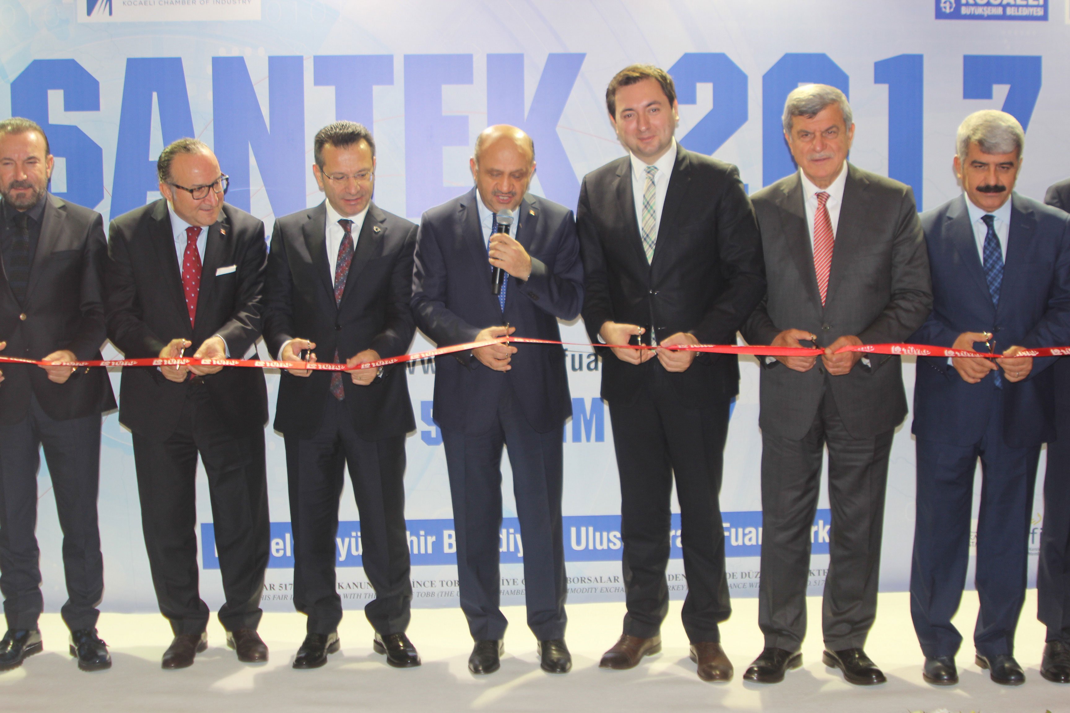 SANTEK 2017 dün resmen açıldı