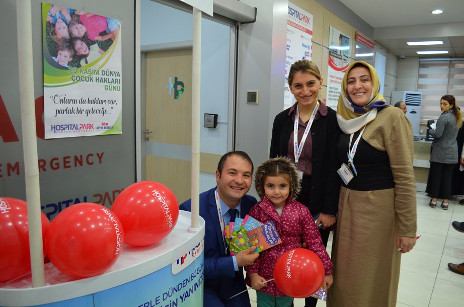 HospitalPark Darıca Hastanesi, çocukları unutmadı