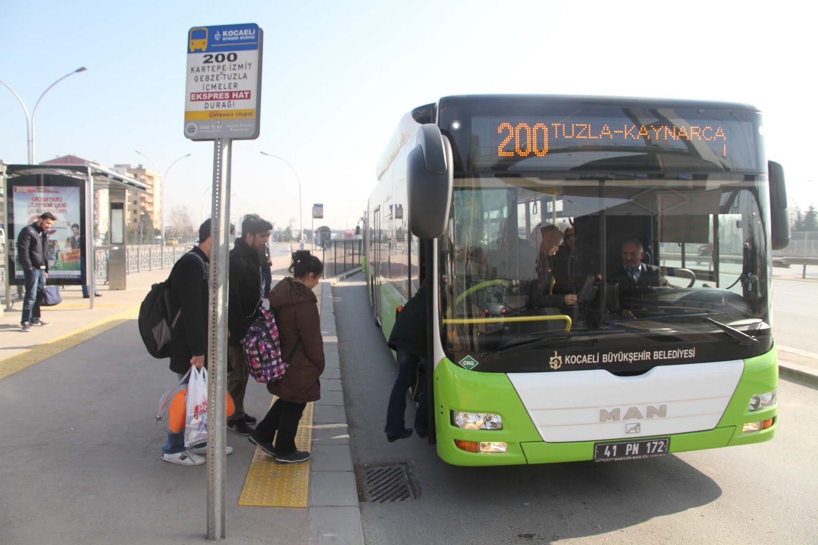 200 hatlı otobüsler Yenimahalle Köprüsü'nde duracak!