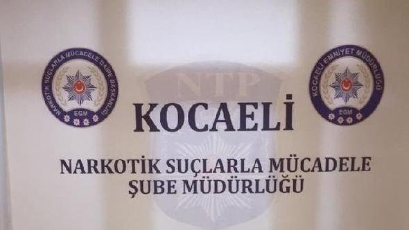 Kocaeli'de 46 kilo 300 gram eroin ele geçirildi