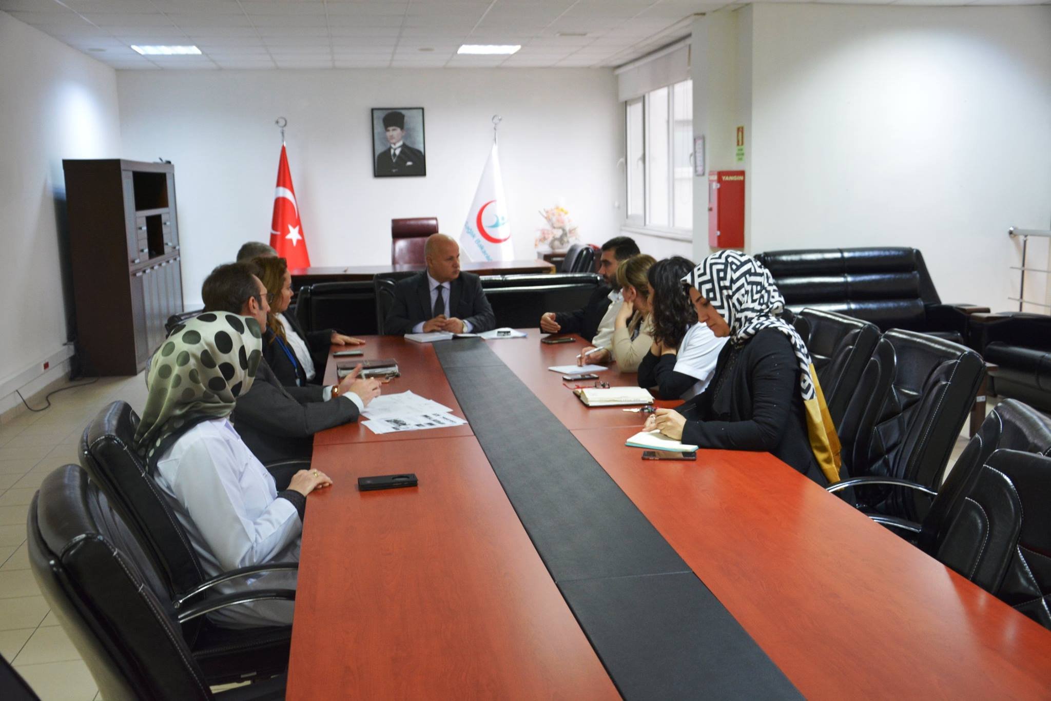 Başhekim Güneş, ilk toplantısını yaptı