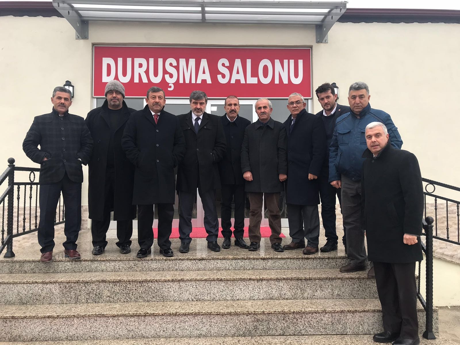 Karabacak ve meclis üyeleri FETÖ davasını takip etti