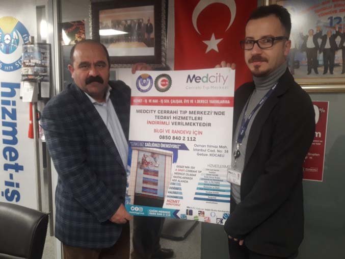 Hizmet-İş ve Hak-İş Sendikaları Medcity ile anlaştı