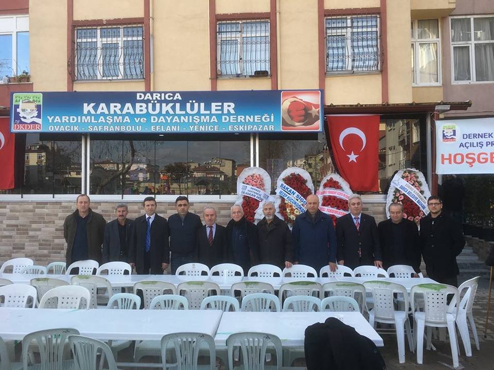 Darıca Karabüklüler Derneği açıldı