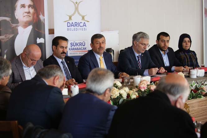 DARICA'DA "YEREL BULUŞMALAR" TOPLANTISI YAPILDI