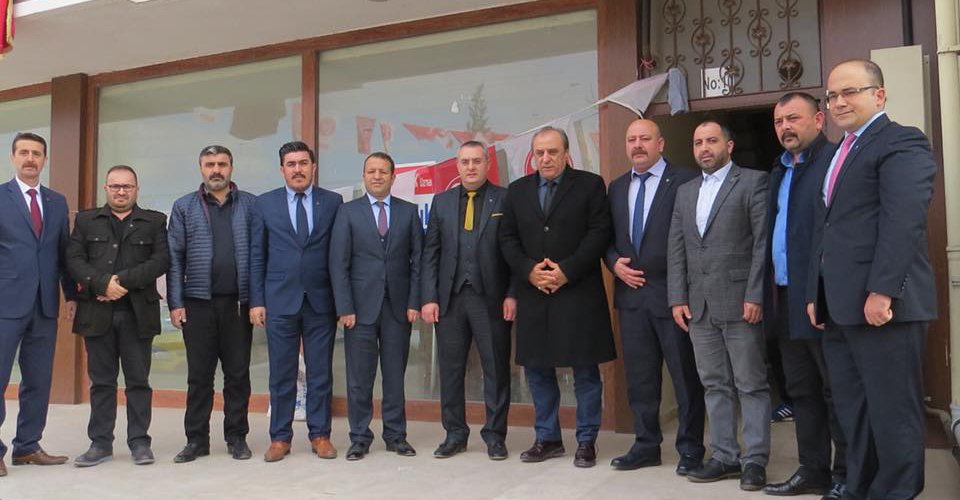 Kaymakam Karaman'dan siyasi partilere ziyaret