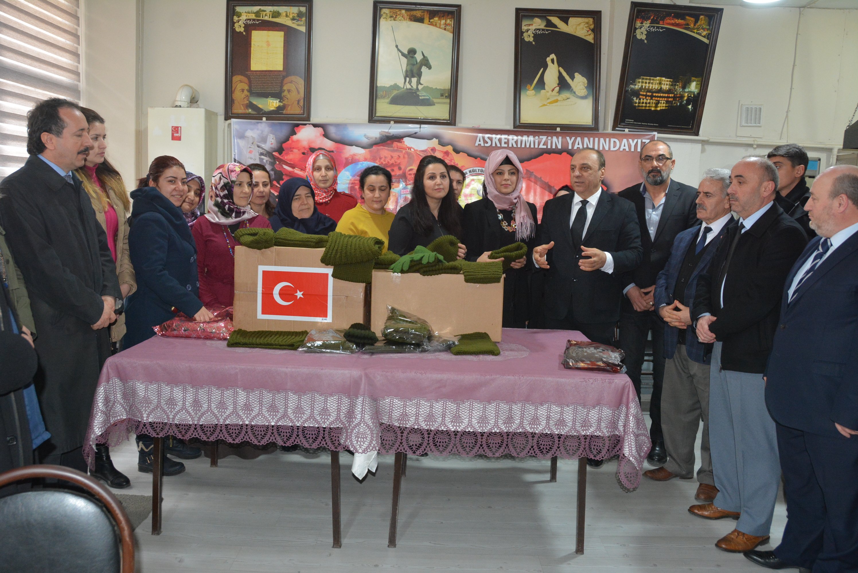Darıca'dan Afrin'e el emeği göz nuru hediye
